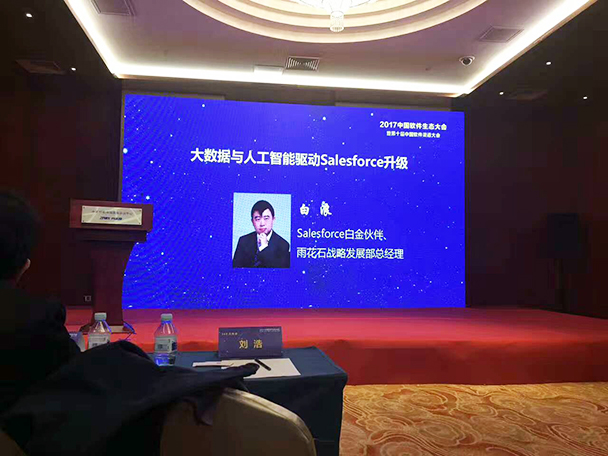 雨花石云计算参加2017中国软件生态大会